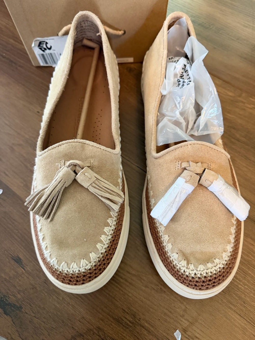 Women’s Citrus Suede Tassel Loafers - Tan